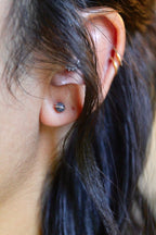 Birthstone Studs - Sapphire (September) - Wisdom