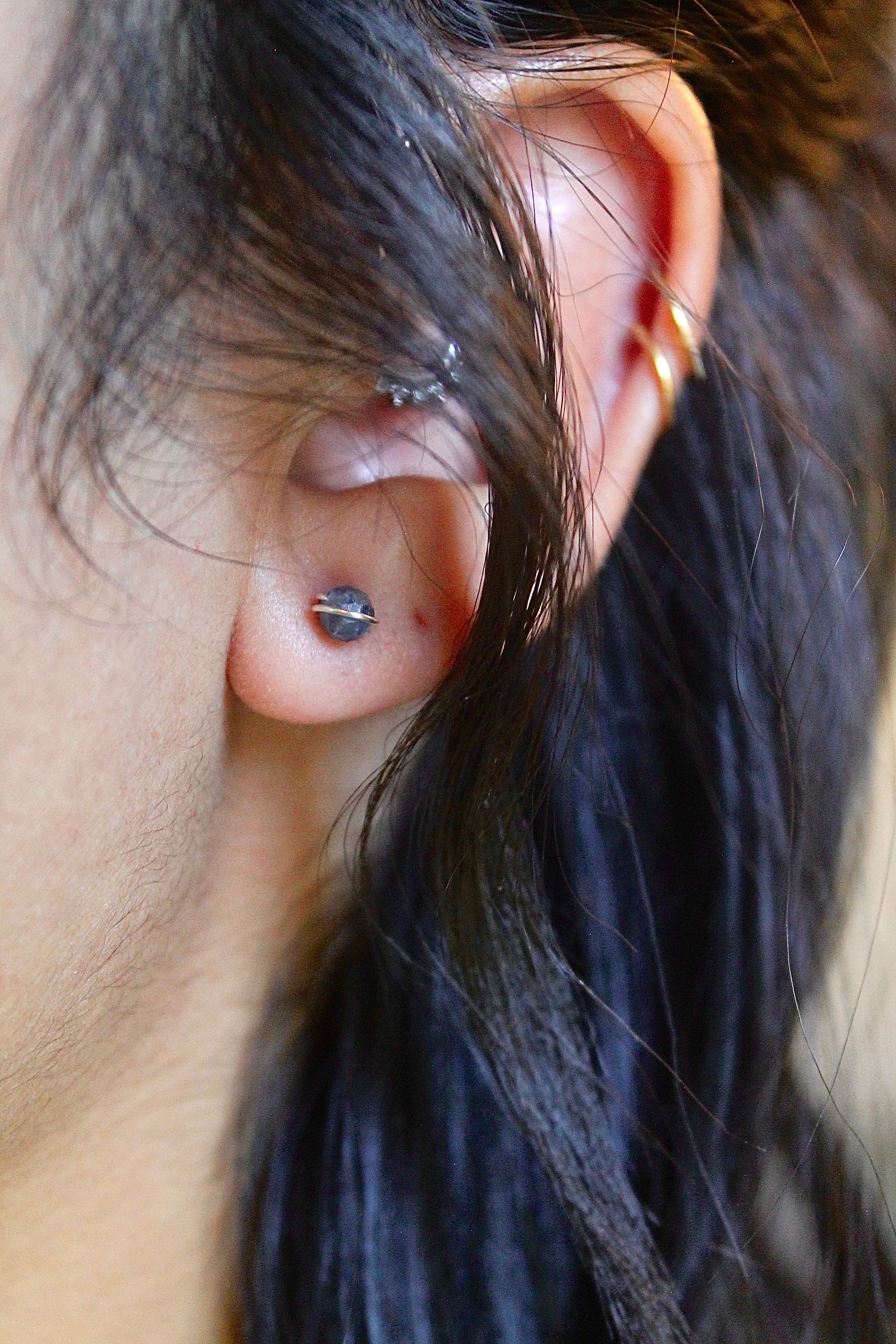 Birthstone Studs - Sapphire (September) - Wisdom