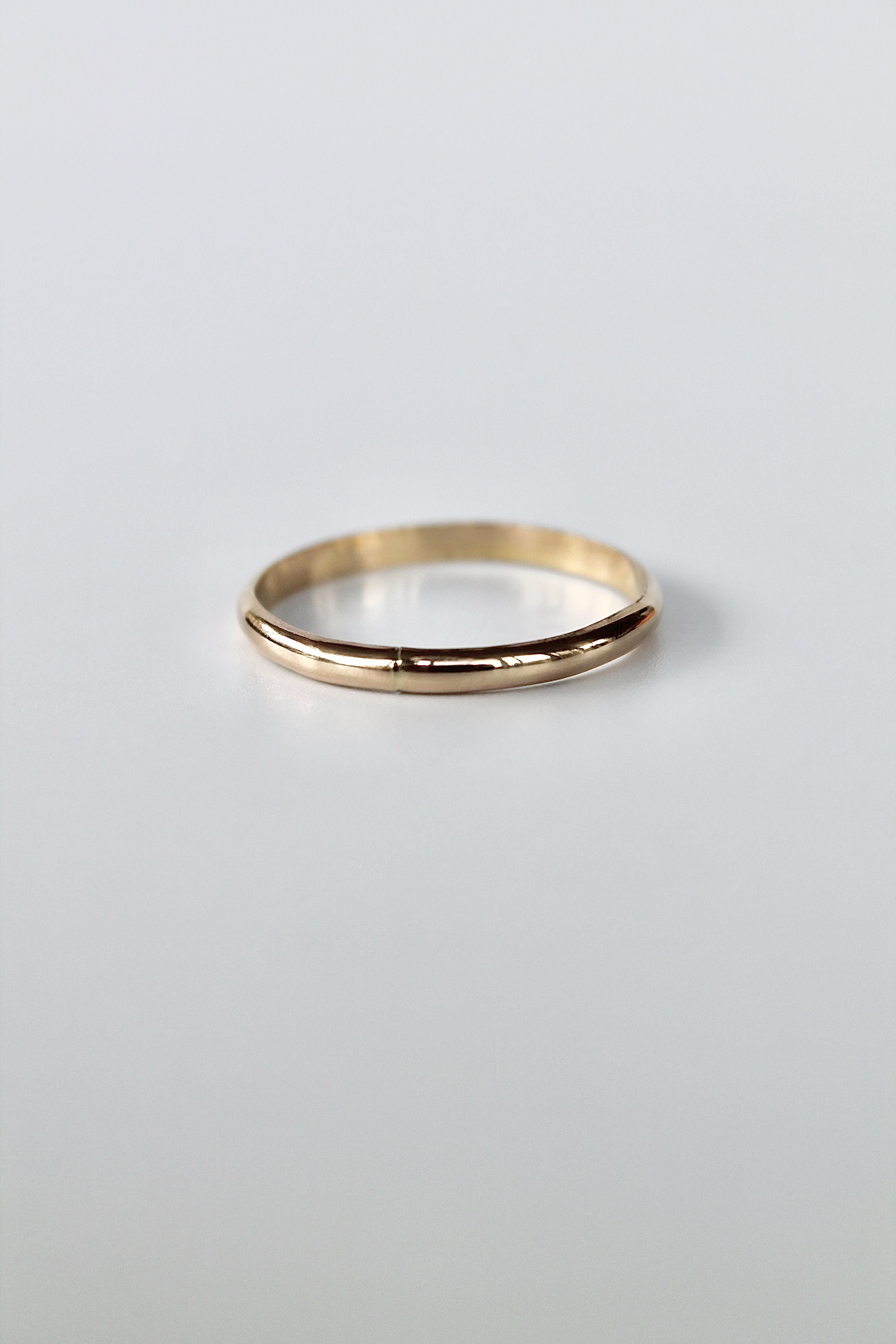 Domed Band Ring