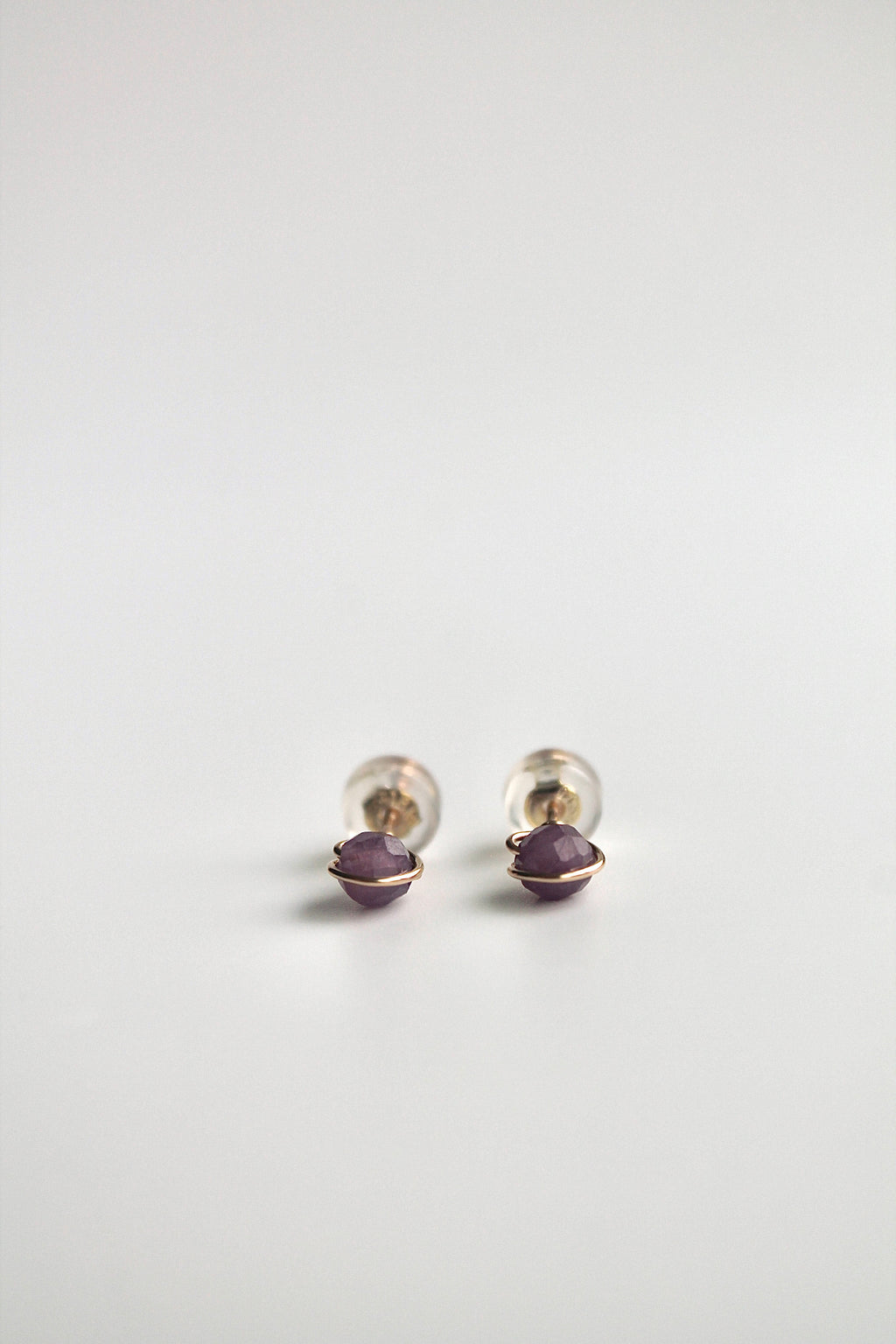 Birthstone Studs - Ruby (July) - Passion