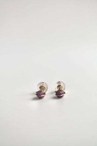 Birthstone Studs - Ruby (July) - Passion