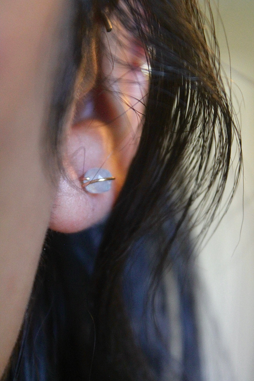 Birthstone Studs - Aquamarine (March) - Emotional Depth