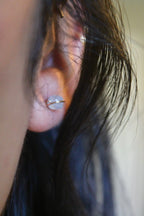 Birthstone Studs - Aquamarine (March) - Emotional Depth