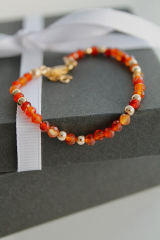 Bracelet Vitalité (Cornaline)