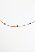 Multi Birthstone Bracelet - Garnet (January) - Manifestation