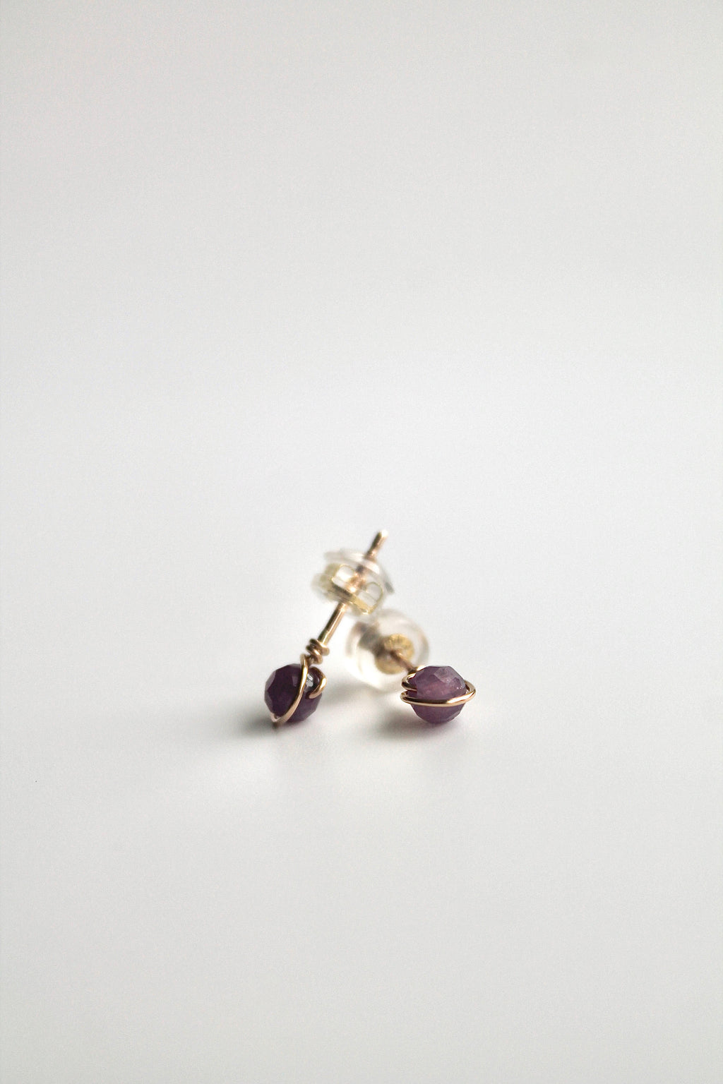 Birthstone Studs - Ruby (July) - Passion