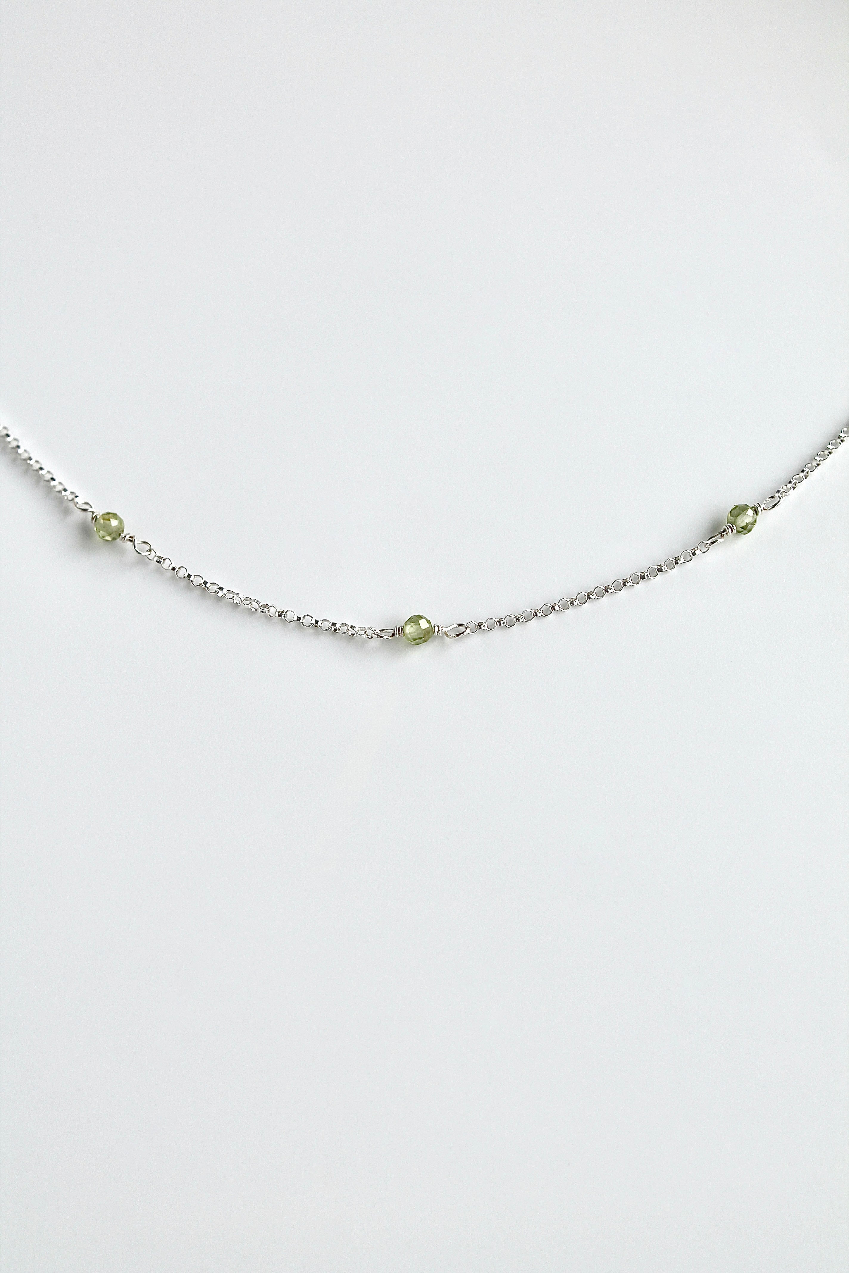 Multi Birthstone Bracelet - Peridot (August) - Good Fortune