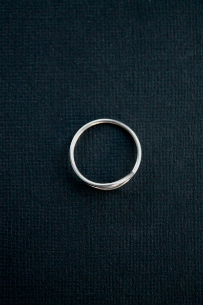 EBB & FLOW RING - STERLING SILVER