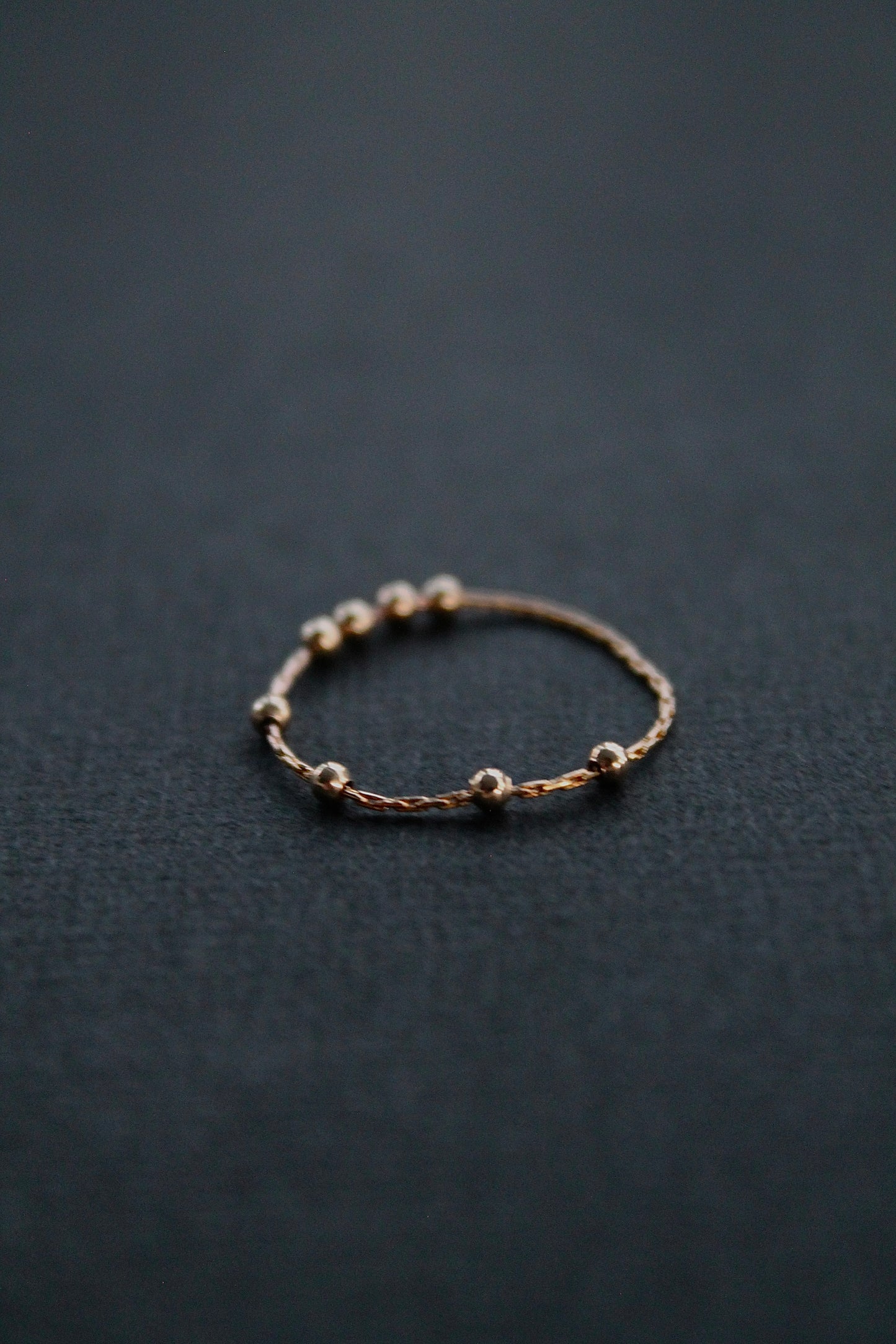 SNAKE CHAIN FIDGET RING - 14K GOLD FILLED