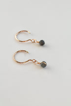 Threader Hoops (Sapphire)