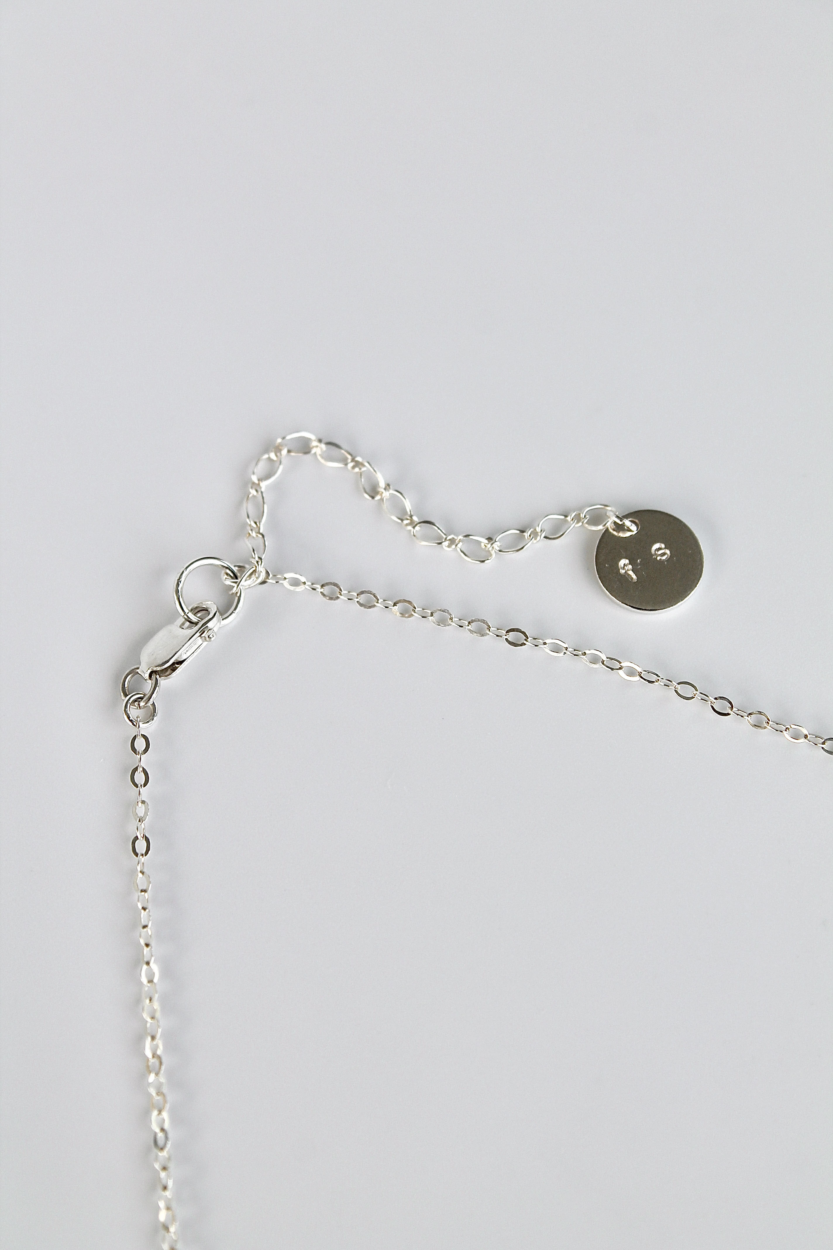 Custom Stamped Charm Necklace