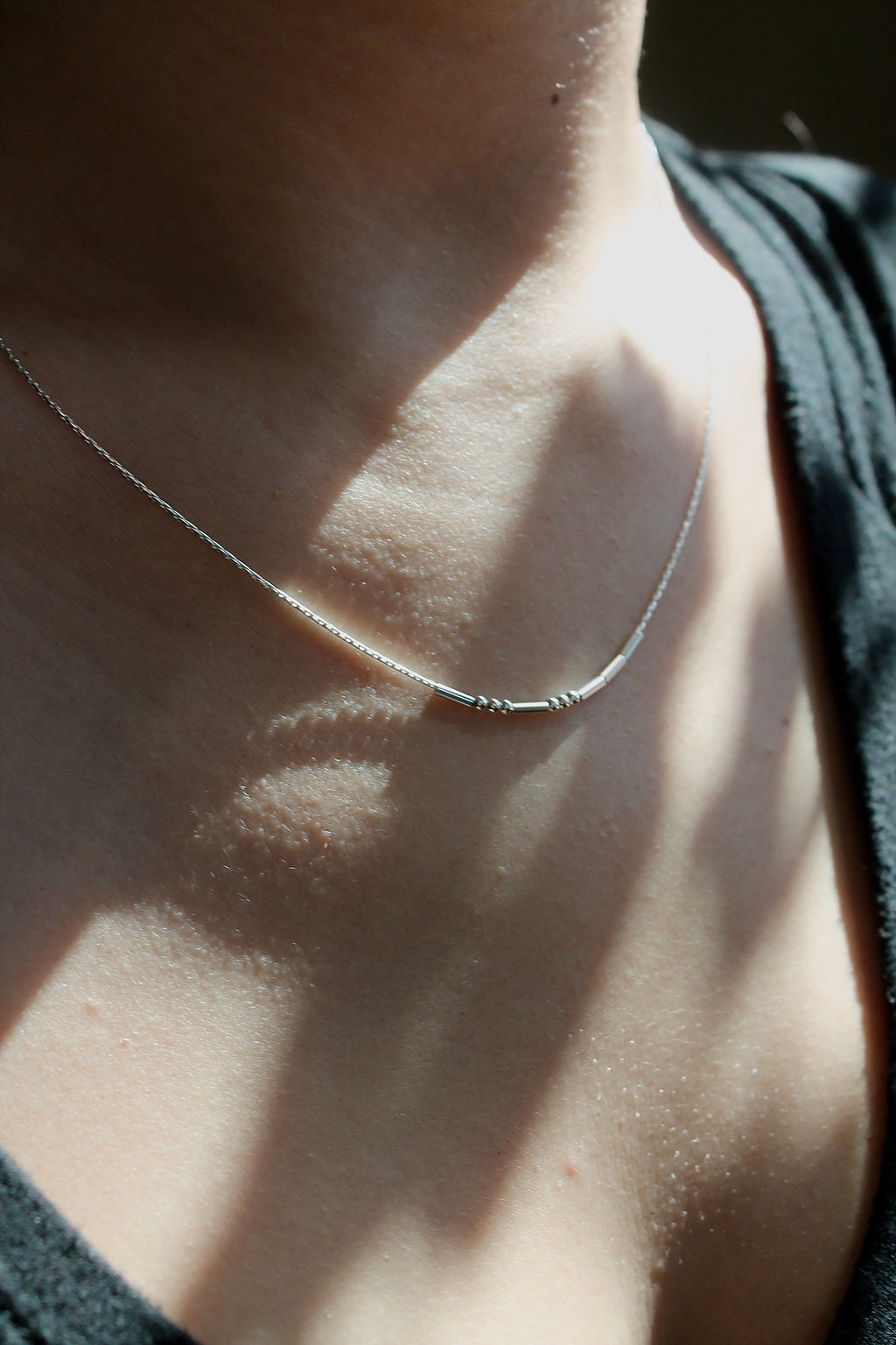 Morse Code Necklace