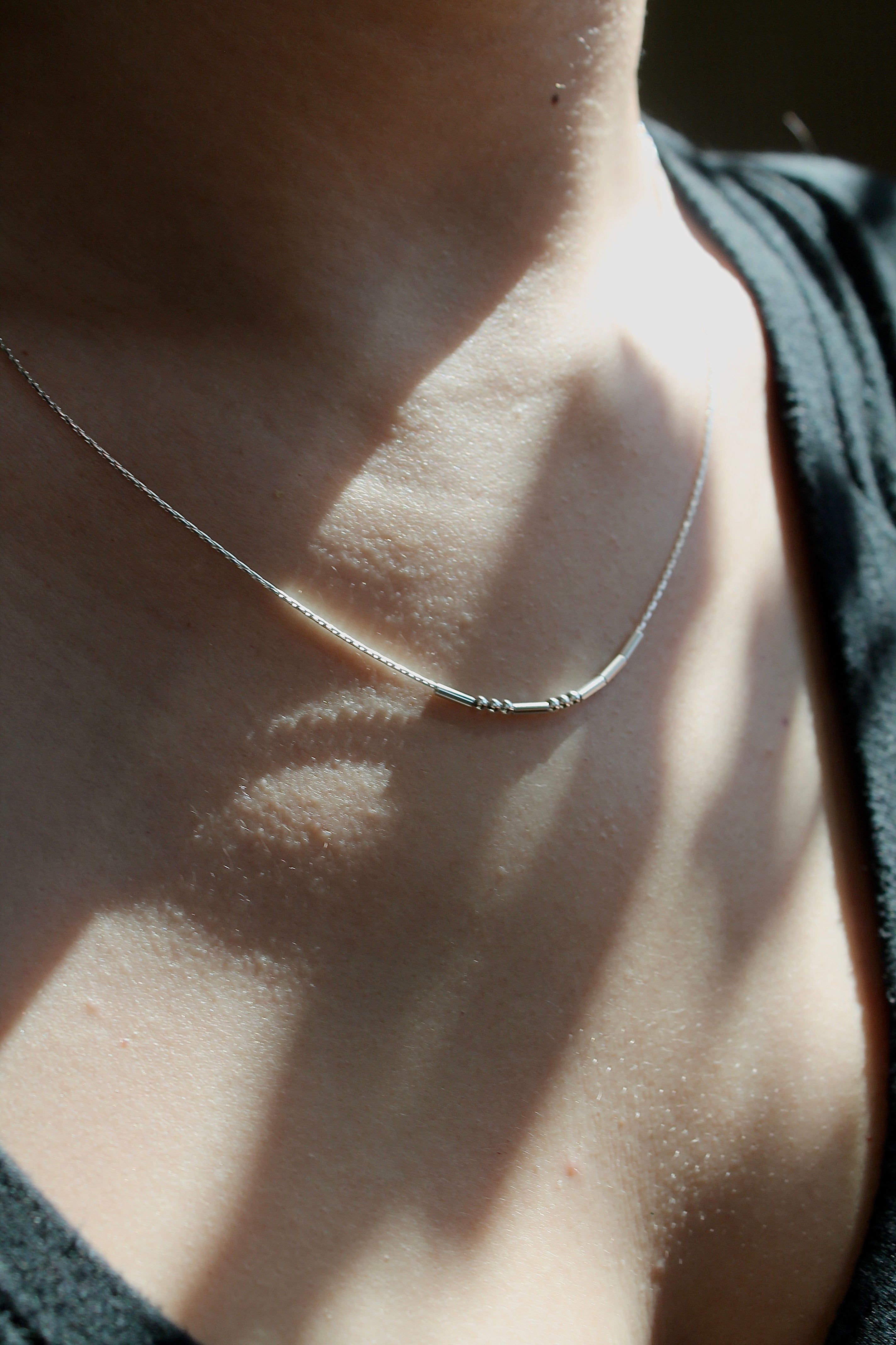 Morse Code Necklace