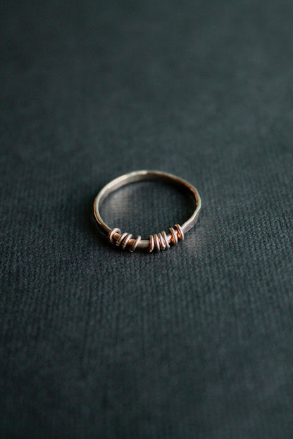 ABACUS FIDGET RING - 14K GOLD FILLED