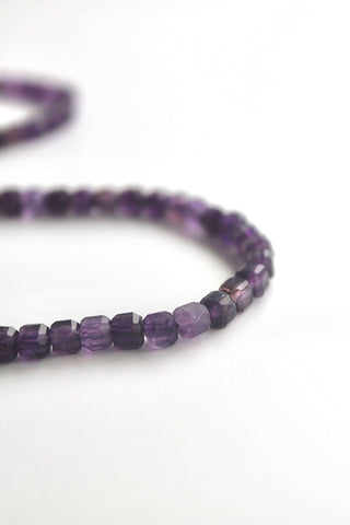 Birthstone Studs - Amethyst (February) - Serenity