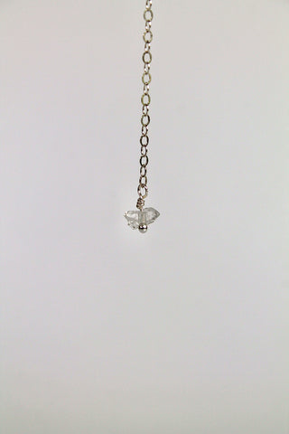 Herkimer Diamond Lariat Necklace