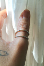 "X" Convertible Ring