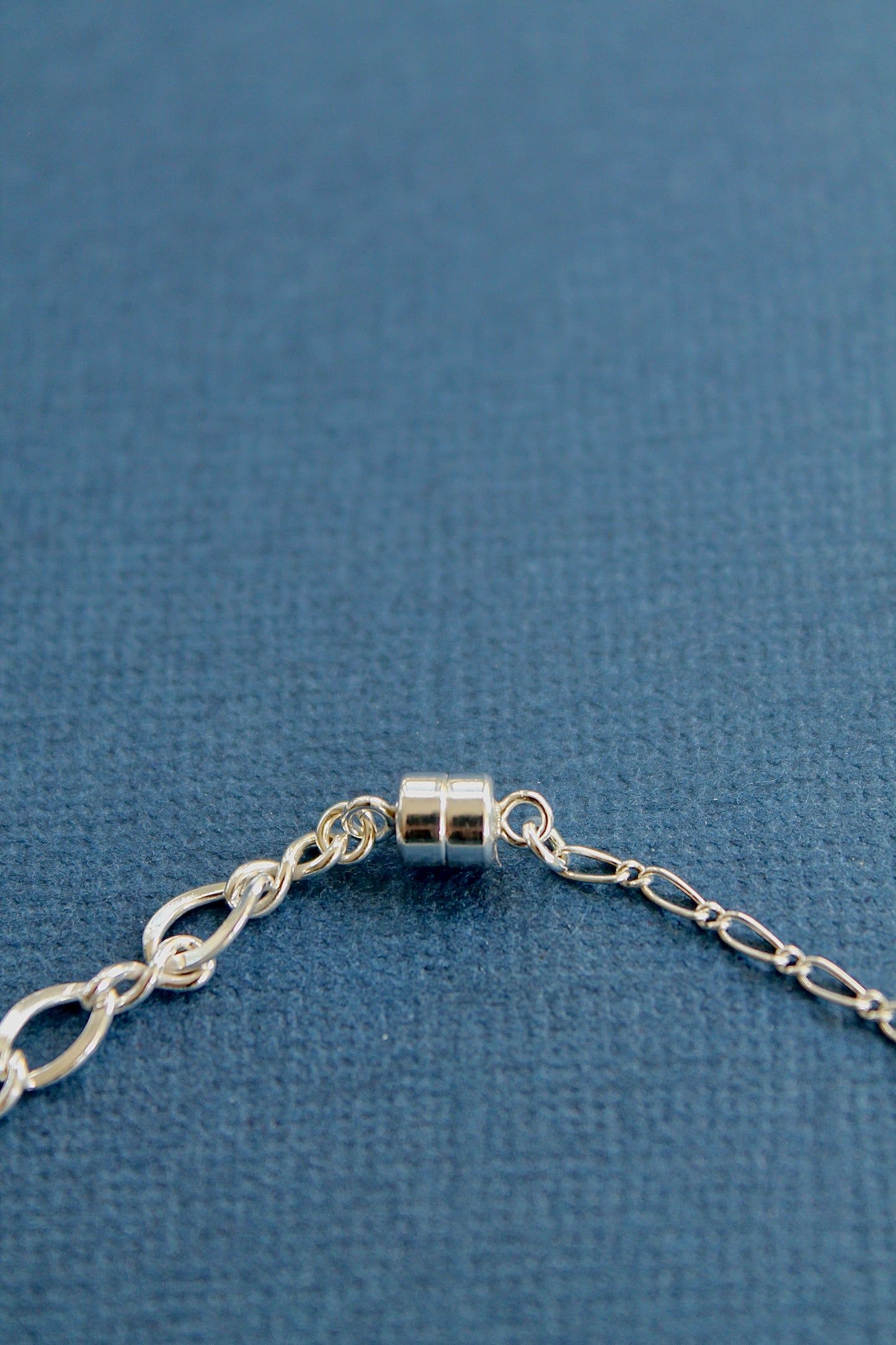 DUO CHAIN BRACELET (THIN) - STERLING SILVER