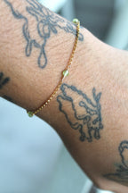 Multi Birthstone Bracelet - Peridot (August) - Good Fortune