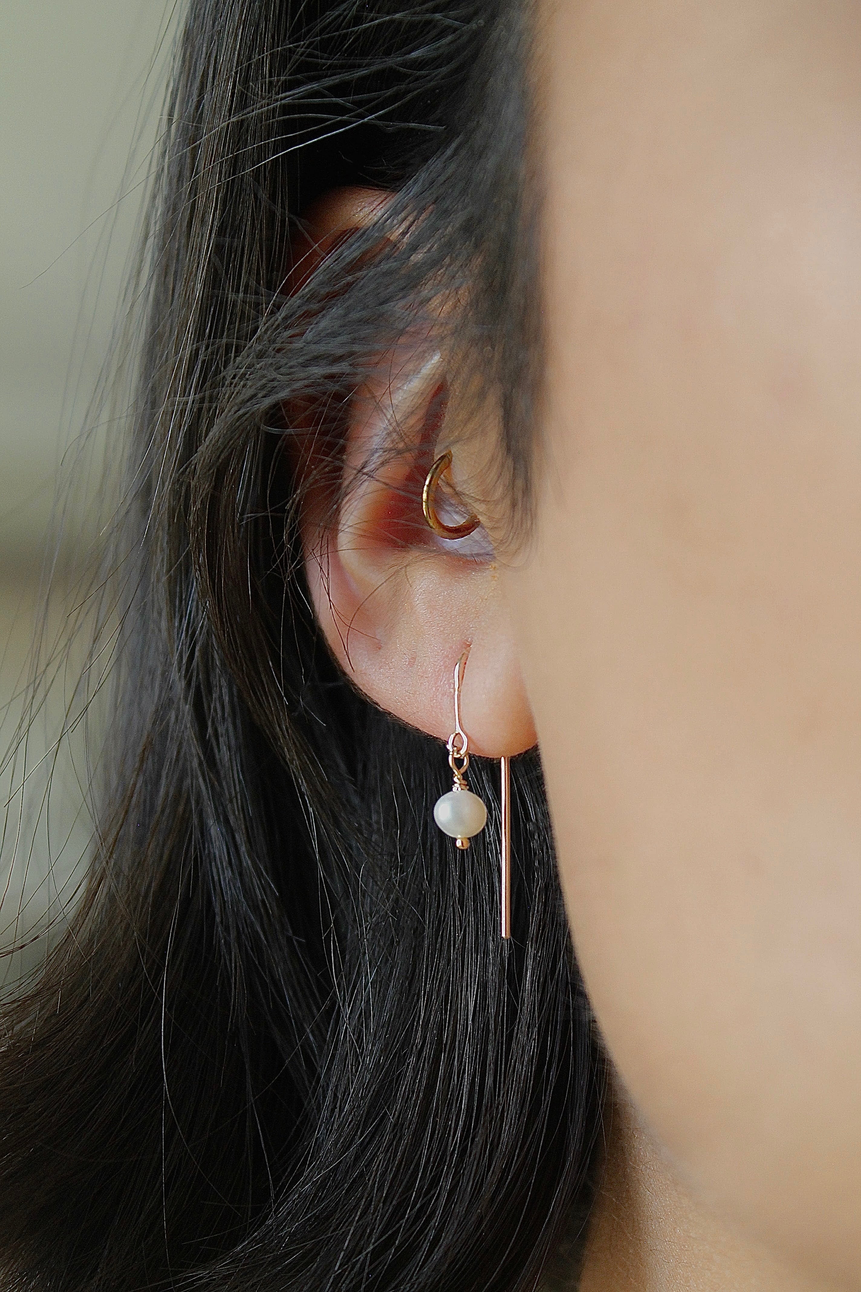 Lily of the Valley & Freshwater Pearl Threaders