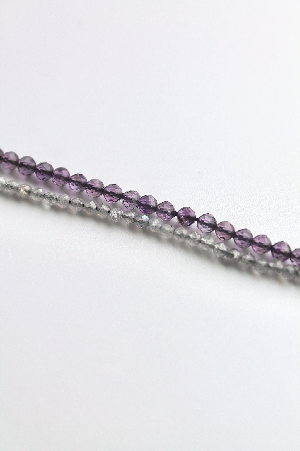 Focus Healing Bracelet (Labradorite & Amethyst)