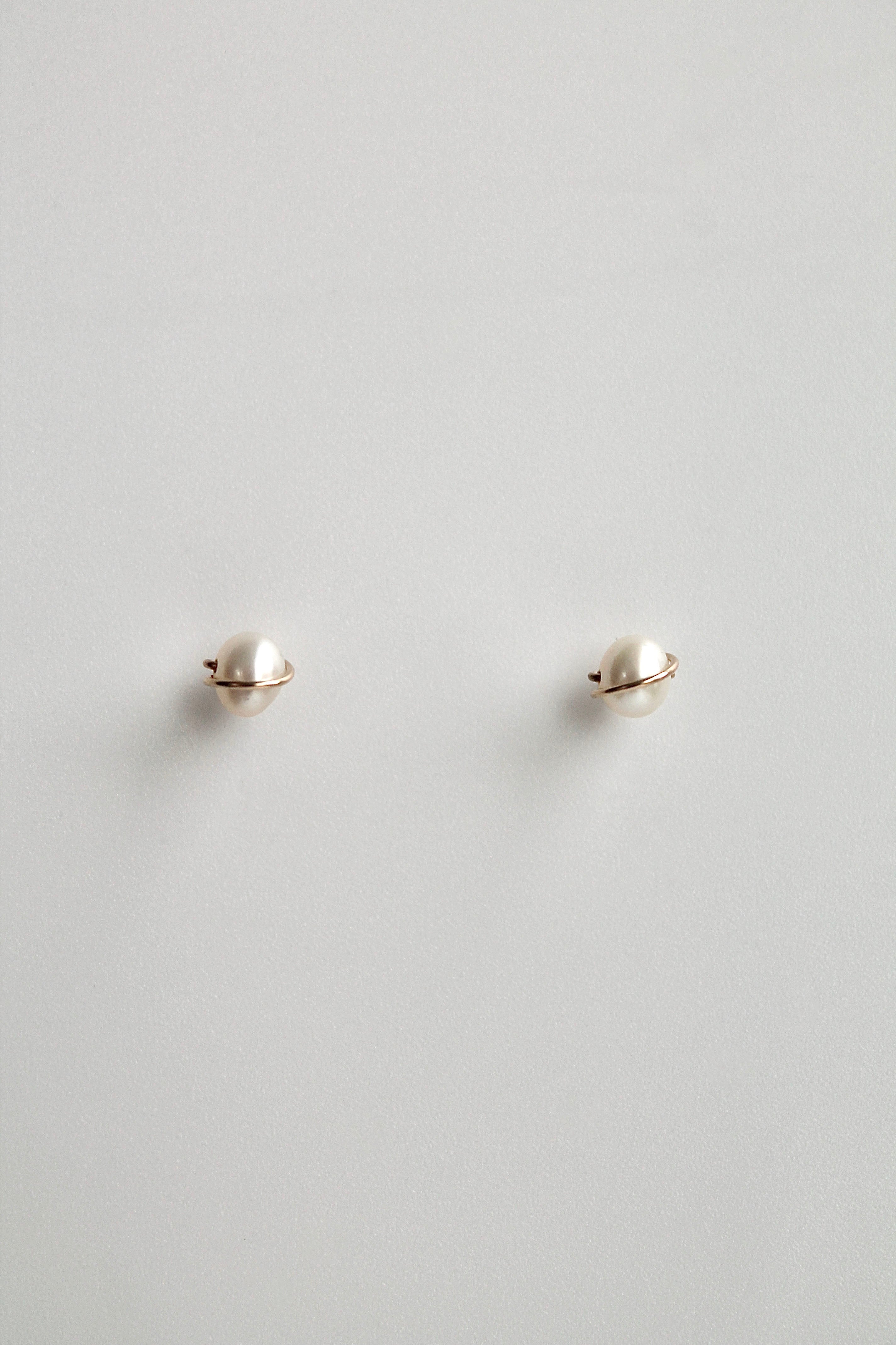 Birthstone Studs - Freshwater Pearl (June) - Purity