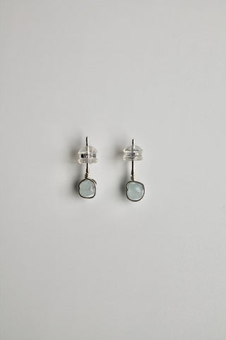 Birthstone Studs - Aquamarine (March) - Emotional Depth