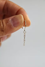 Threader Hoops (with Dangly Chain)