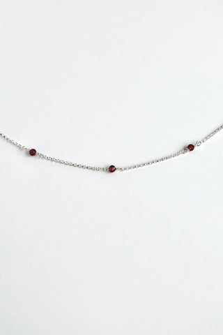 Multi Birthstone Bracelet - Garnet (January) - Manifestation
