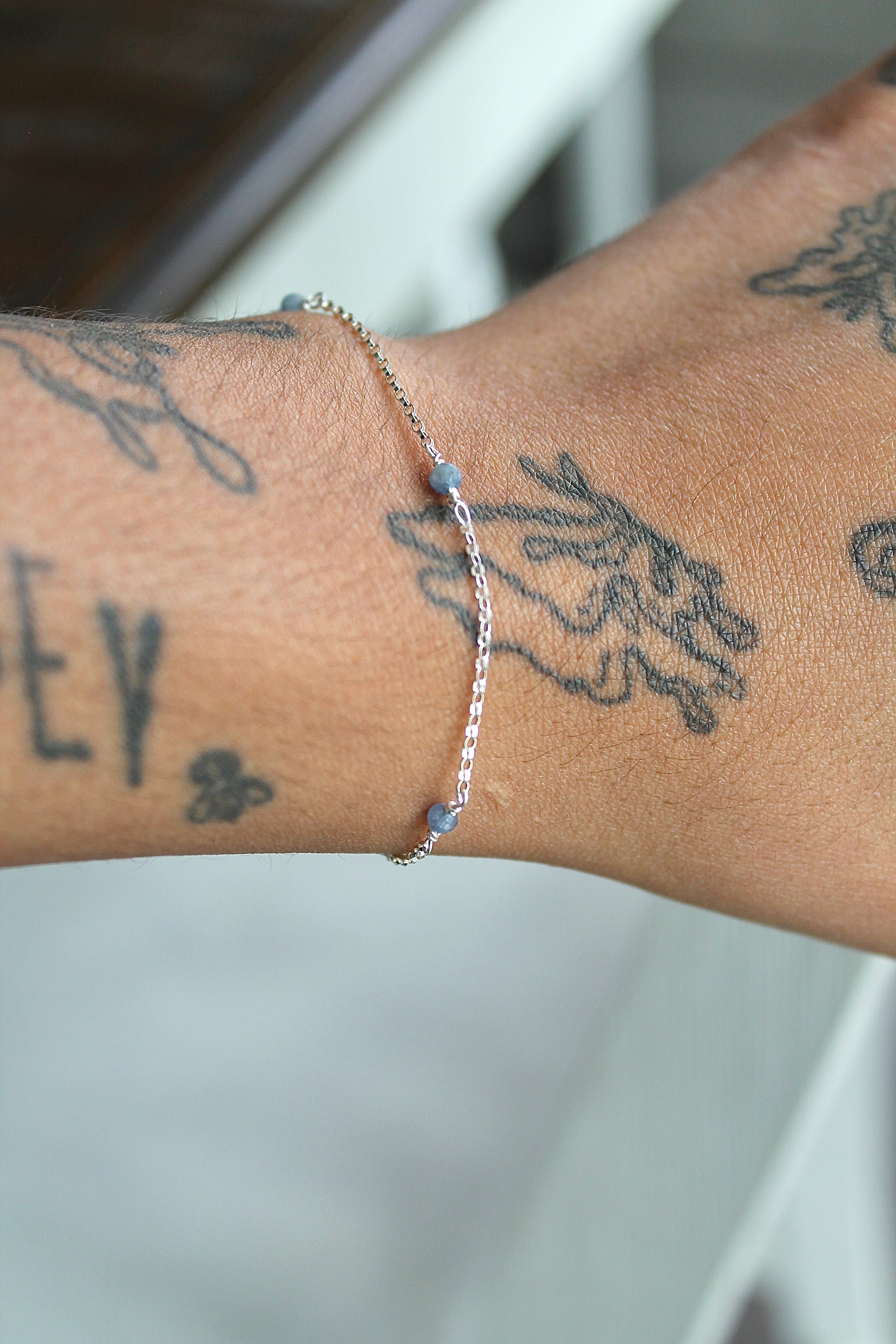 Multi Birthstone Bracelet - Sapphire (September) - Wisdom