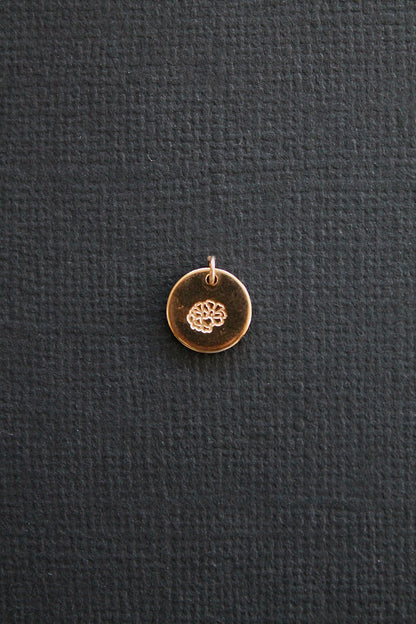 BIRTH FLOWER CHARMS - 14K GOLD FILLED