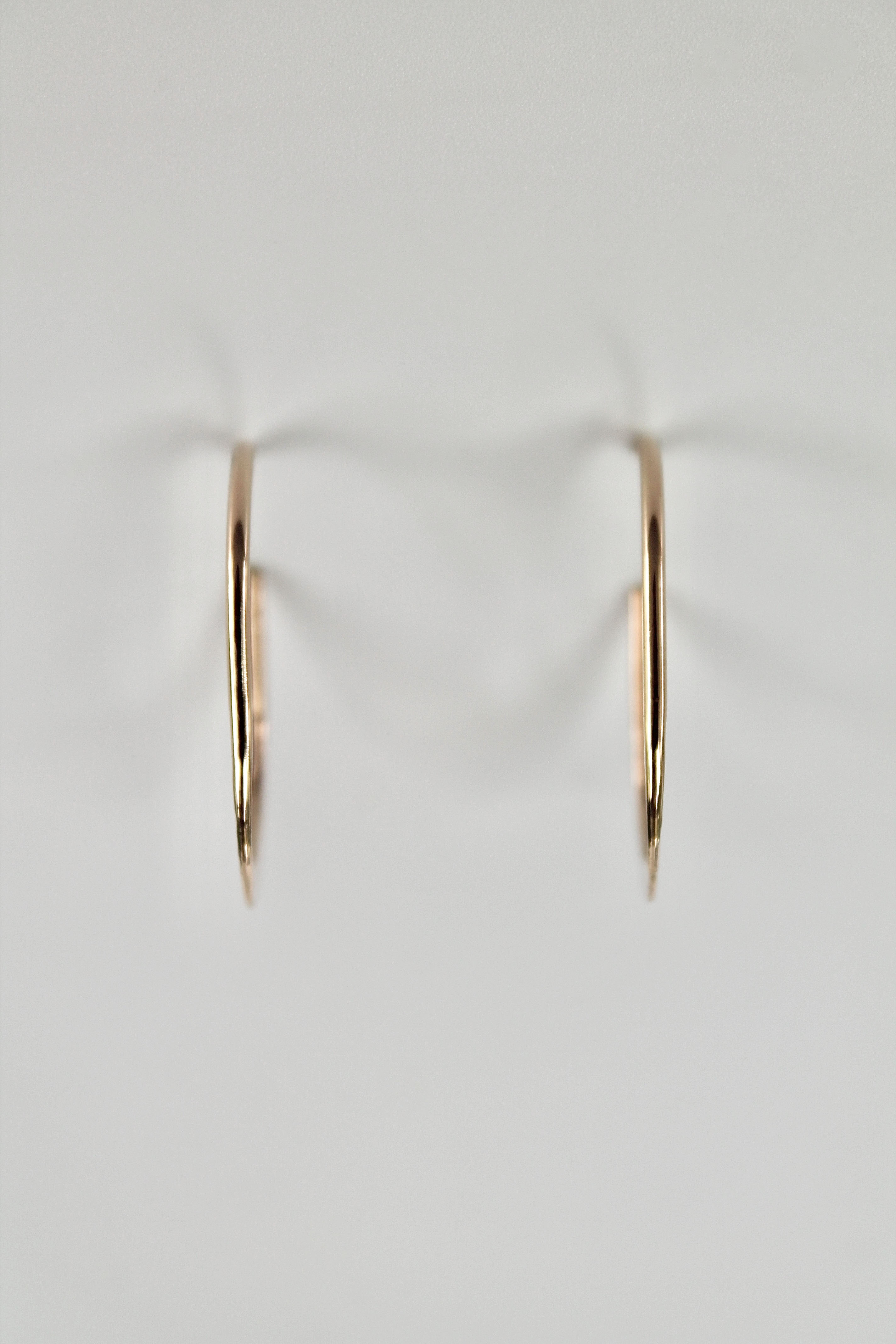 Textured Oval Hoops