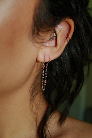 Double Piercing Chain Threaders