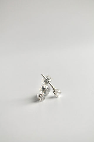 Birthstone Studs - Herkimer Diamond (April) - Divine Connection