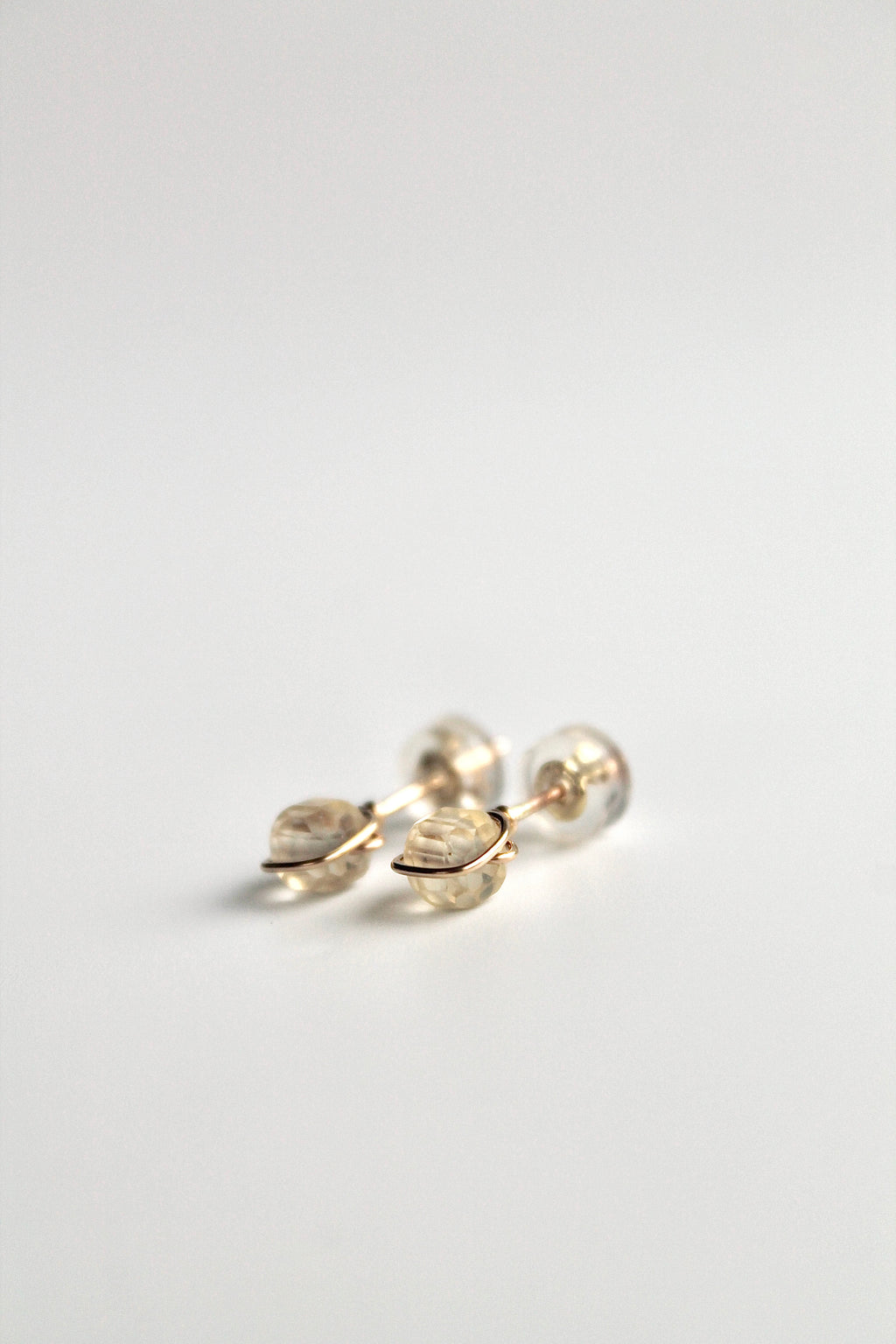 Birthstone Studs - Citrine (November) - Personal Power