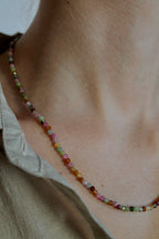 Aligning Tourmaline Necklace