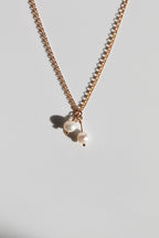 Lily of the Valley & Freshwater Pearl Necklace