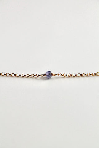 Pulsera con múltiples piedras de nacimiento: tanzanita (diciembre) - Enlightenment