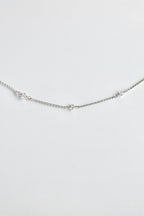 Bracelet multi-pierres de naissance - Diamant Herkimer (avril) - Lien Divin