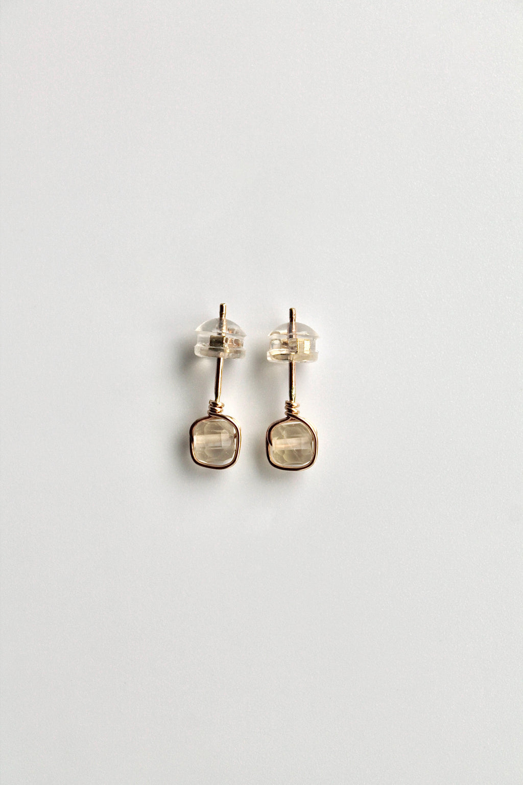 Birthstone Studs - Citrine (November) - Personal Power