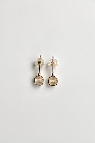 Birthstone Studs - Citrine (November) - Personal Power