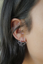 Pendientes de flox y turmalina