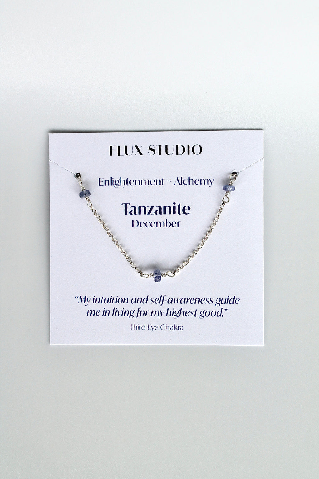 Multi Birthstone Bracelet - Tanzanite (December) - Enlightenment