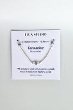 Multi Birthstone Bracelet - Tanzanite (December) - Enlightenment