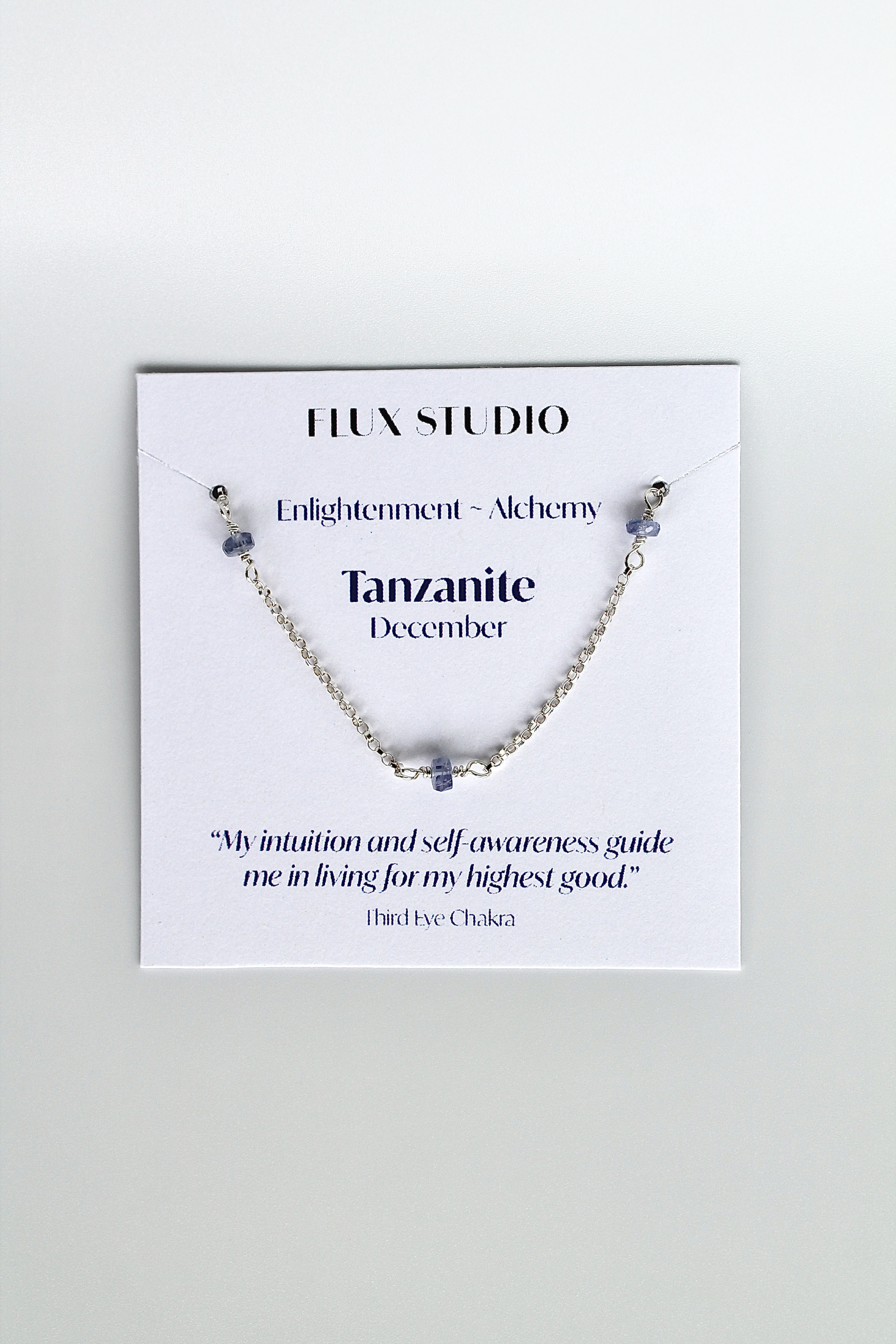 Multi Birthstone Bracelet - Tanzanite (December) - Enlightenment