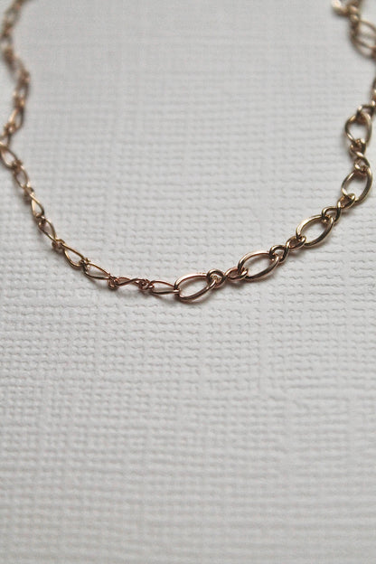 DUO CHAIN BRACELET (THIN) - 14K GOLD FILLED