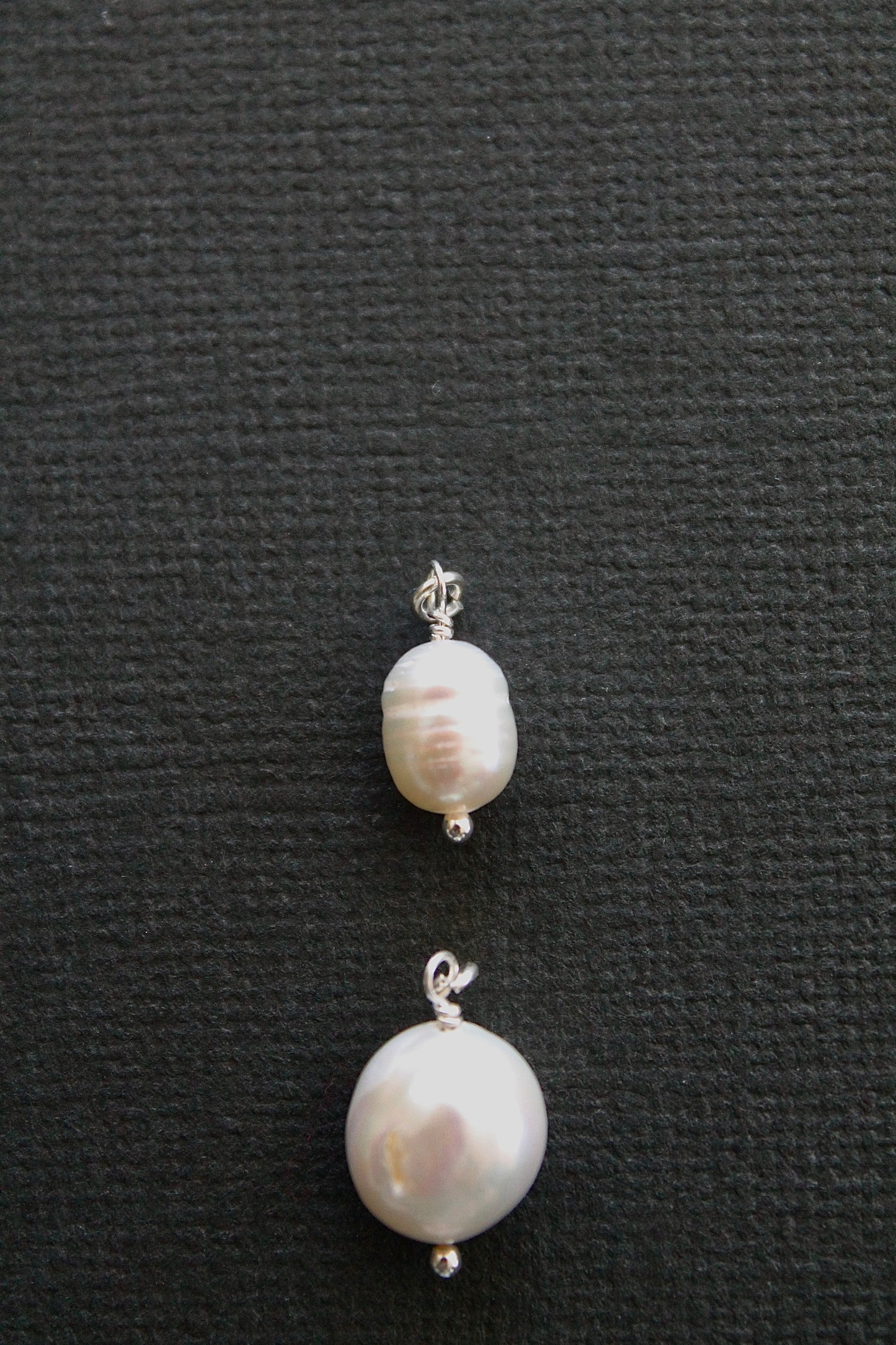 FRESHWATER PEARL CHARMS - STERLING SILVER