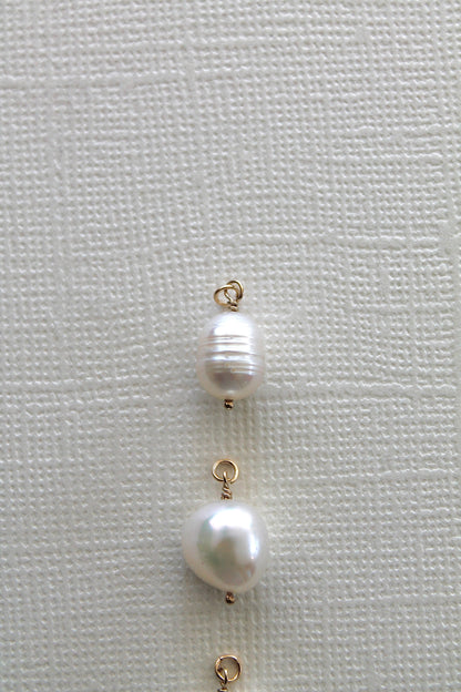 FRESHWATER PEARL CHARMS - 14K GOLD FILLED