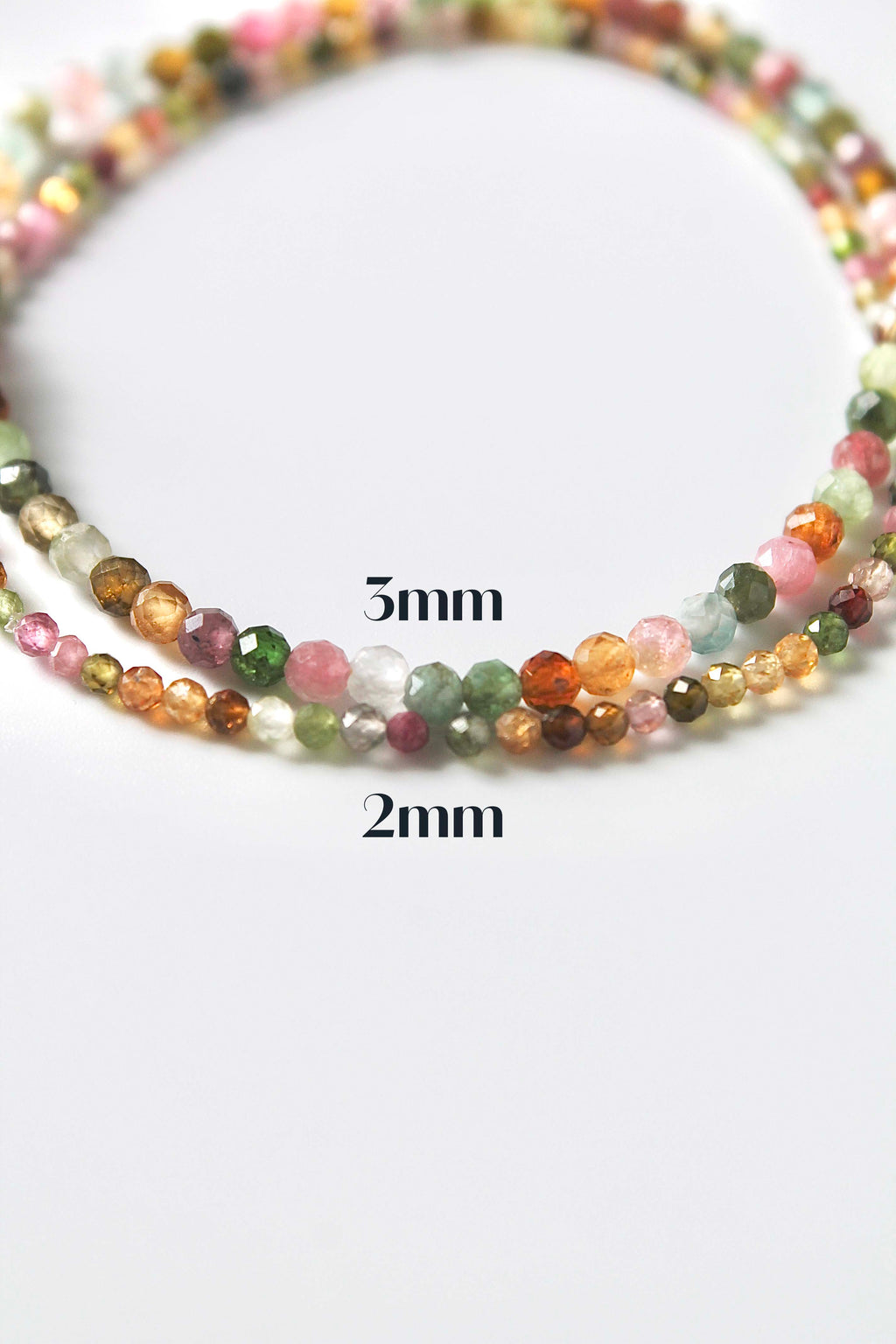 Tourmaline Beaded Stretch Bracelets