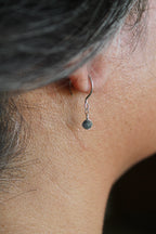 Threader Hoops (Sapphire)